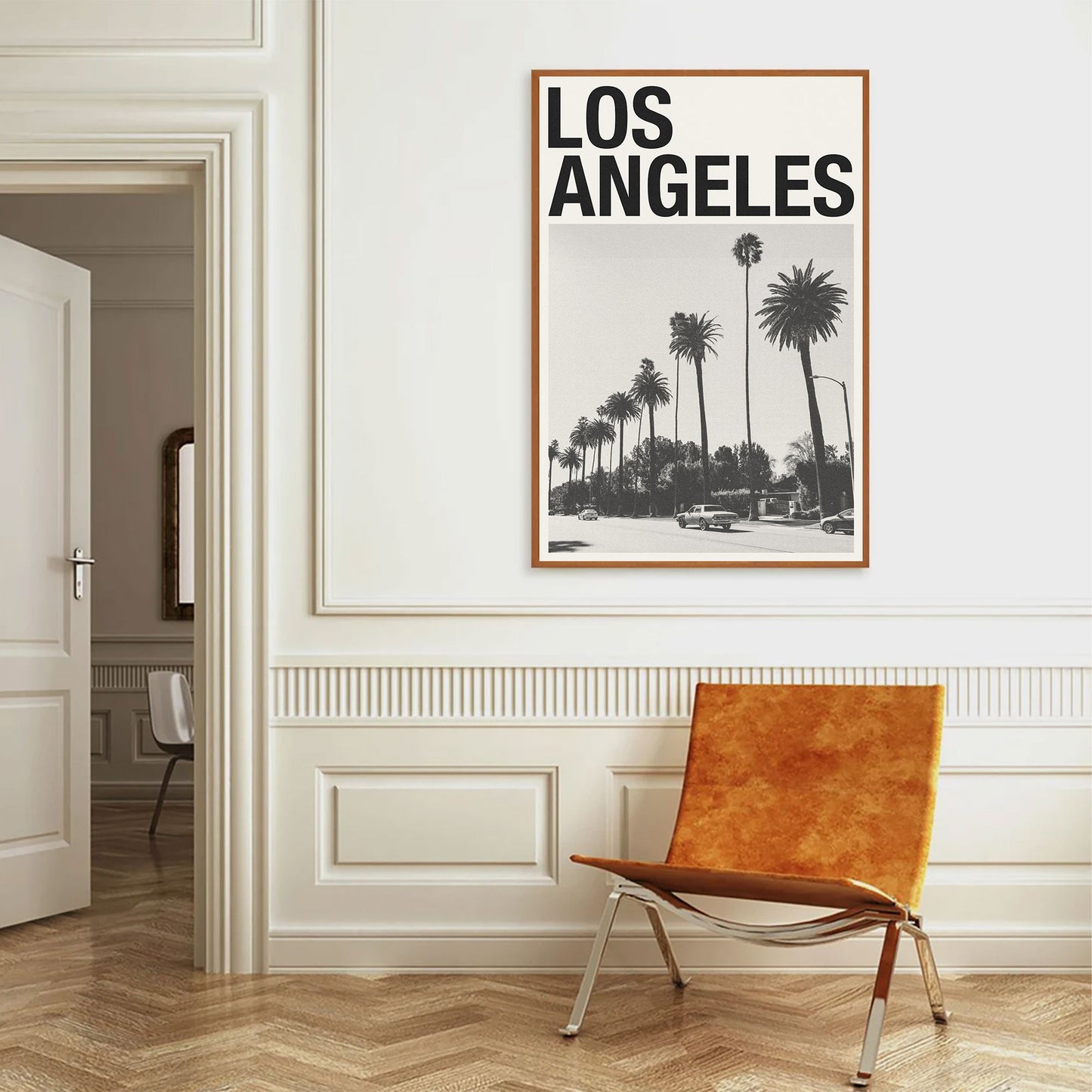 Los Angeles Art Print | Los Angeles Poster | Los Angeles Wall Art | Mid Century Poster | Travel Print Art | California