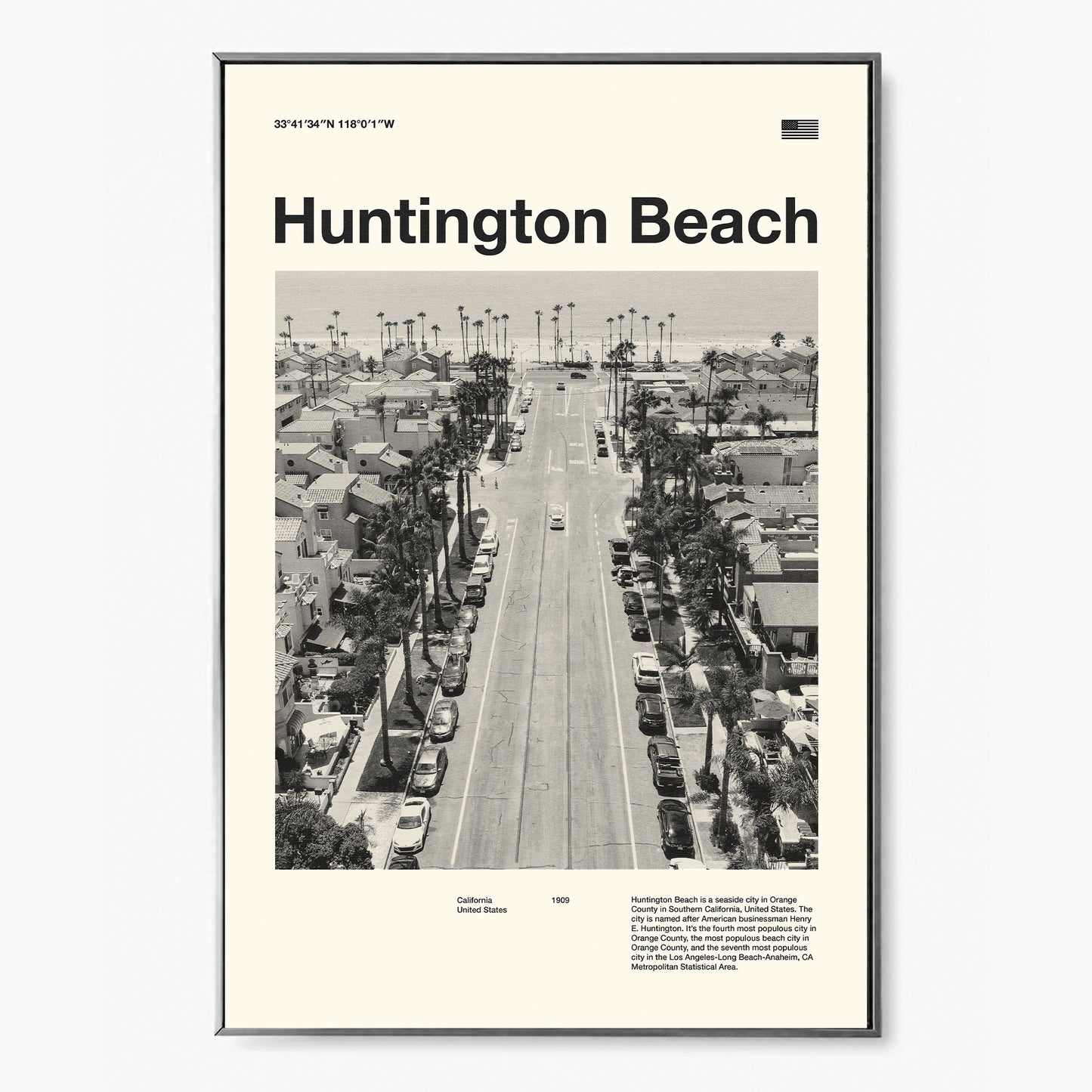 Newport Beach City Poster