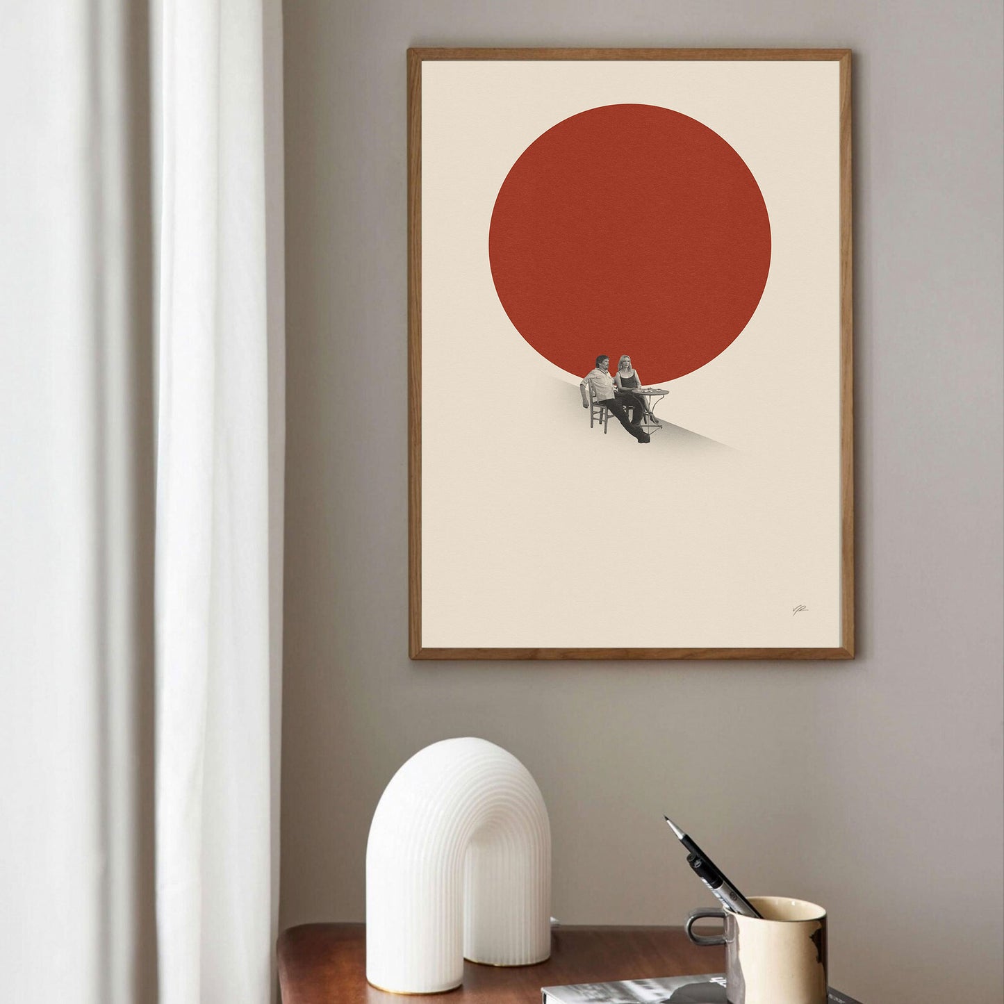 Before Midnight Minimalist Movie Poster