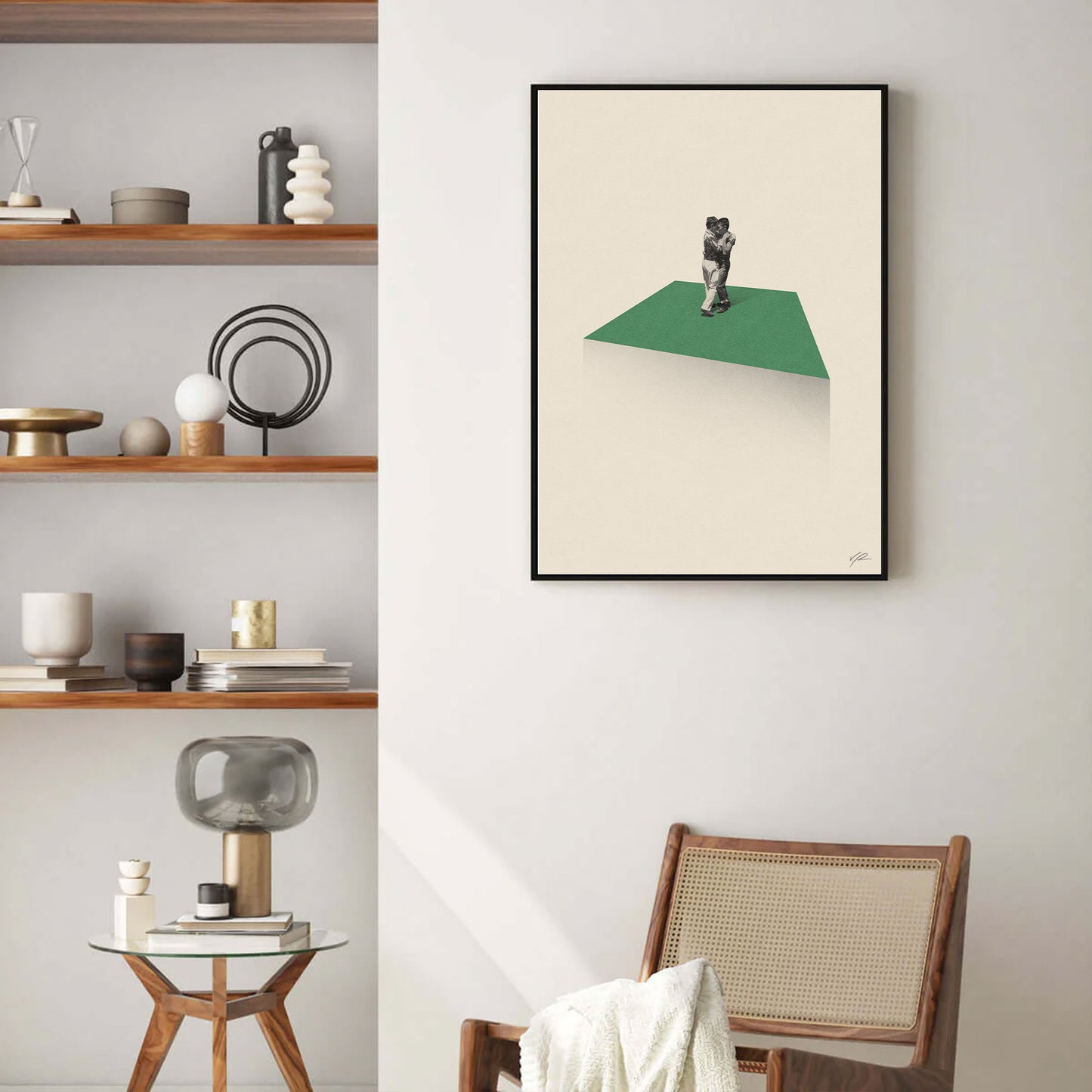 framed art print of Wong Kar Wai movie Happy Together