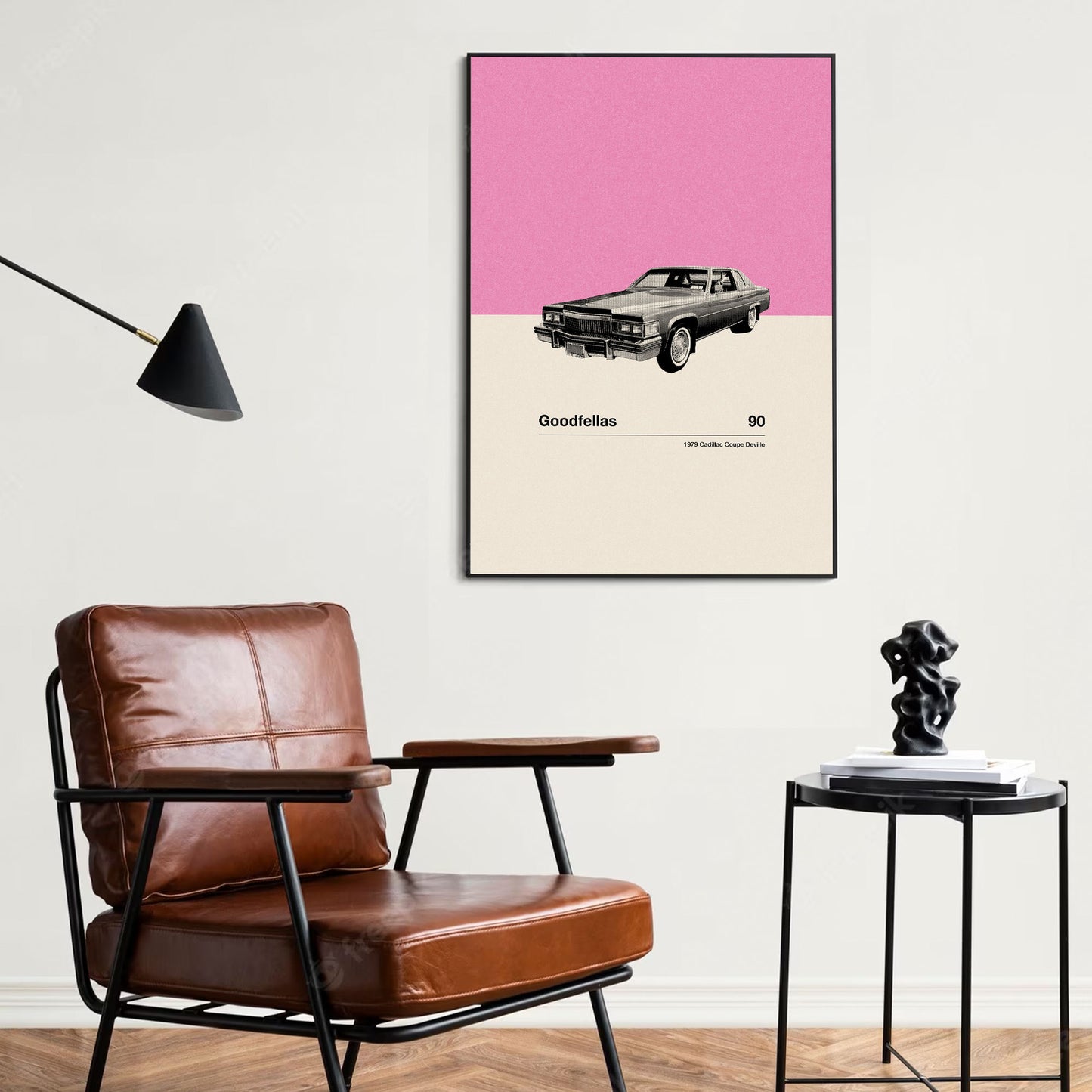 Goodfellas | Car in Movie Series | Mid Century Modern Poster | Minimalist Poster | Retro Art Print | Classic Movie | Gifts for him