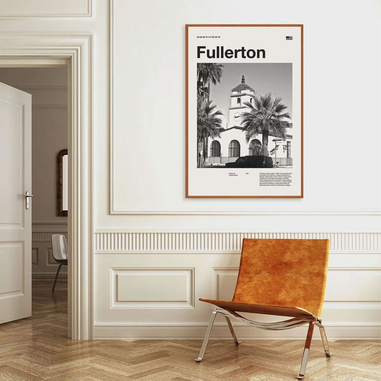 Fullerton City Poster