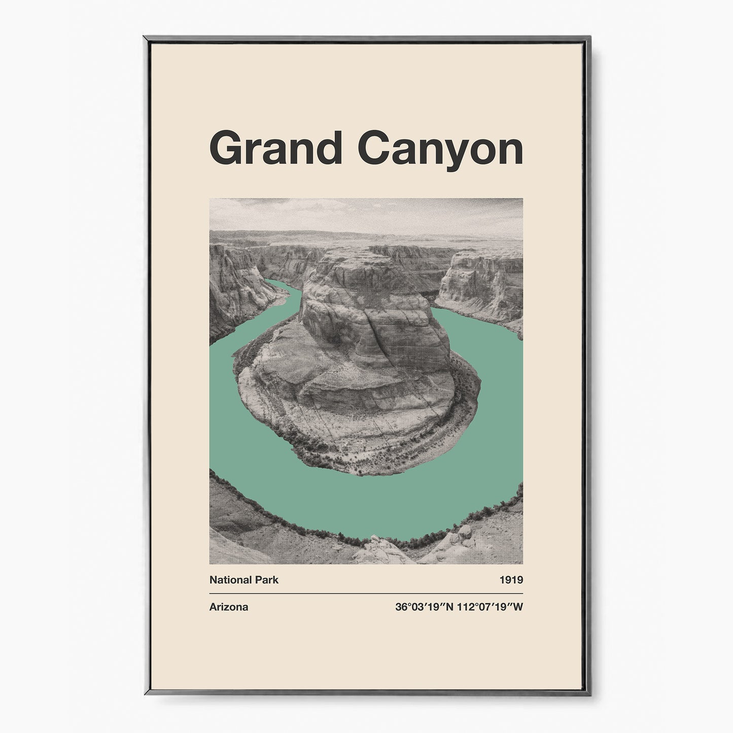 Grand Canyon National Park - Poster - national park prints
