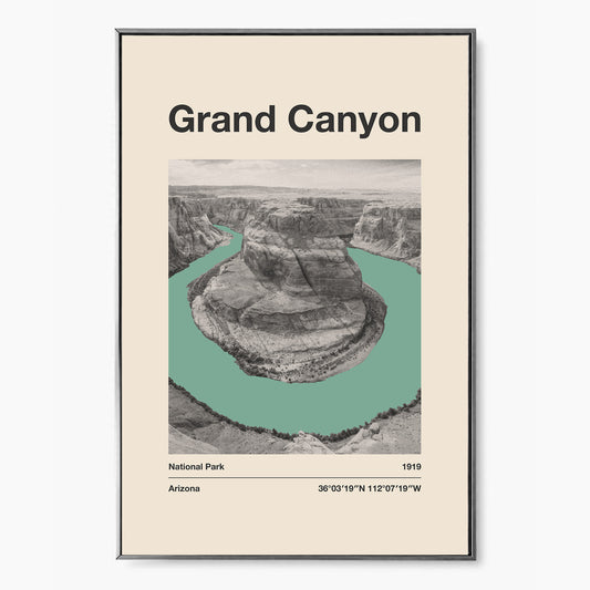 Grand Canyon National Park - Poster - national park prints
