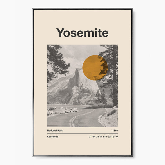 Yosemite National Park - Print Material - national park prints, Yosemite, Yosemite National Park