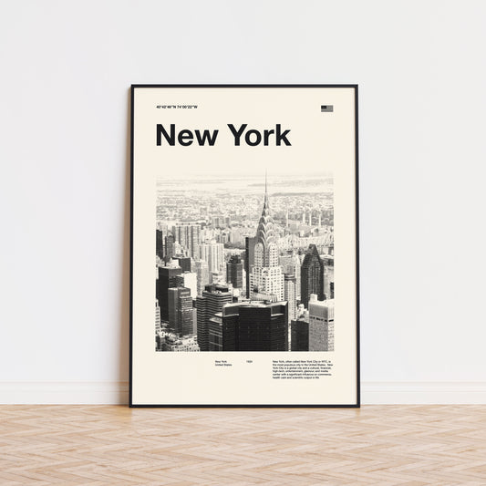 New York City Poster