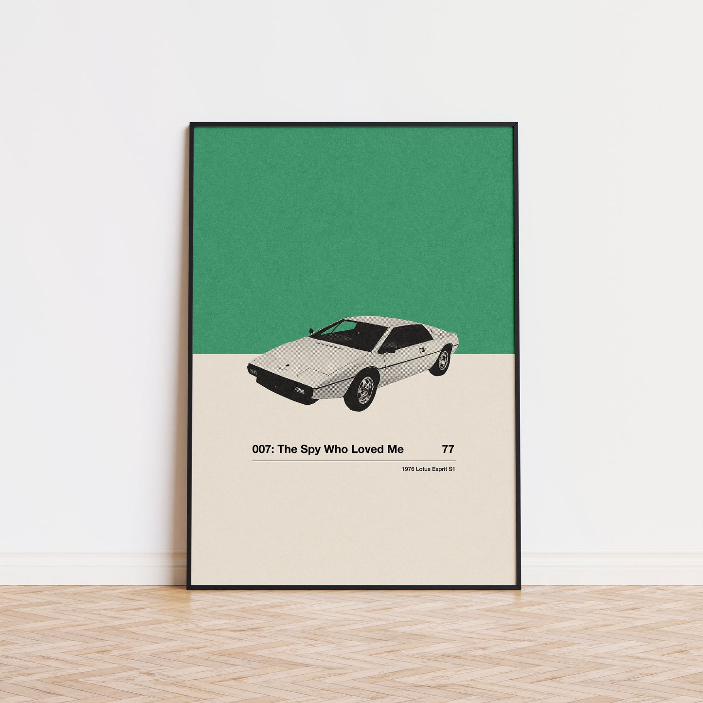 The Spy Who Loved Me Movie Car Poster