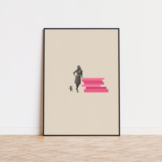 Legally Blonde Minimalist Movie Poster