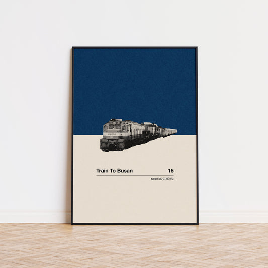 Train To Busan Movie Car Poster