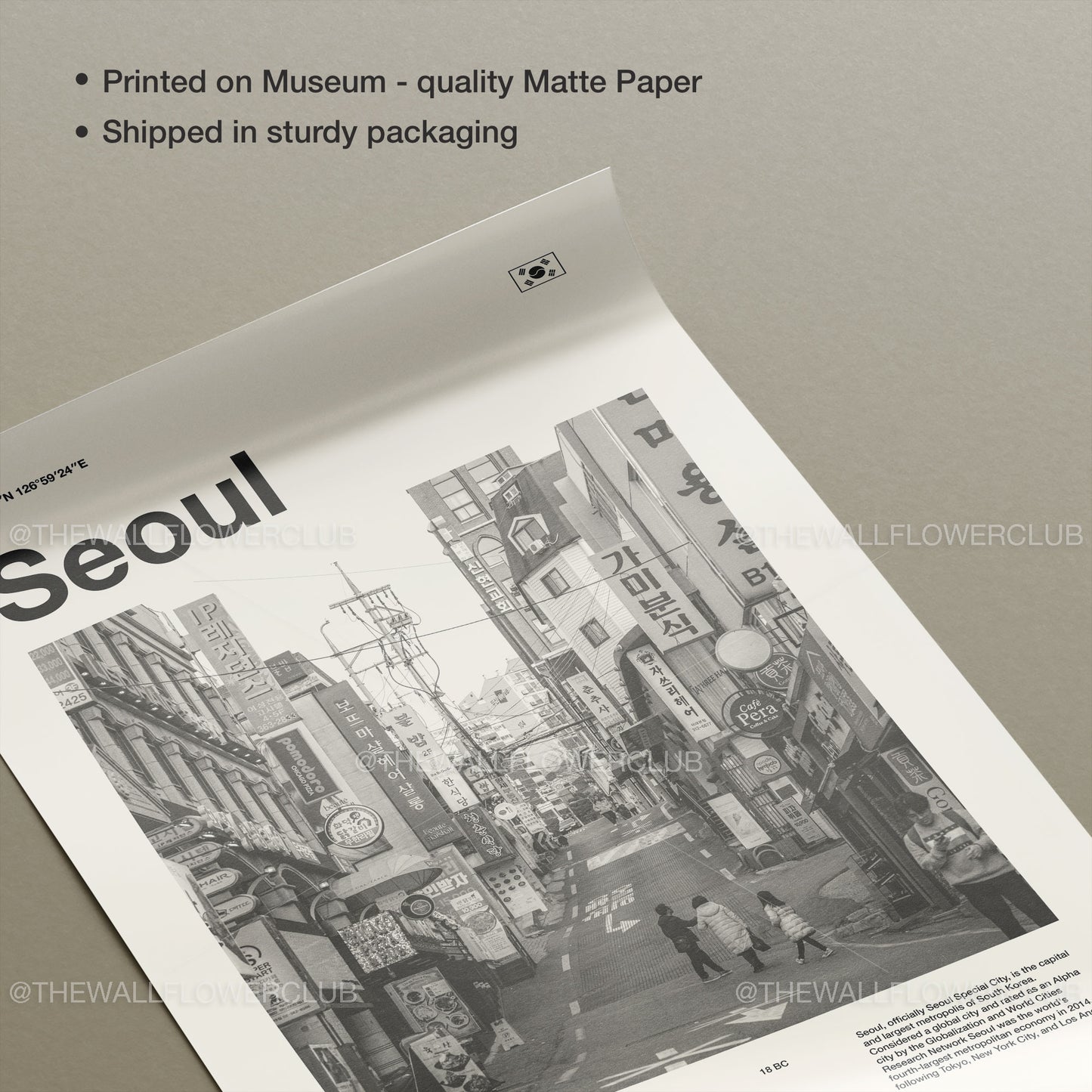 Seoul City Poster