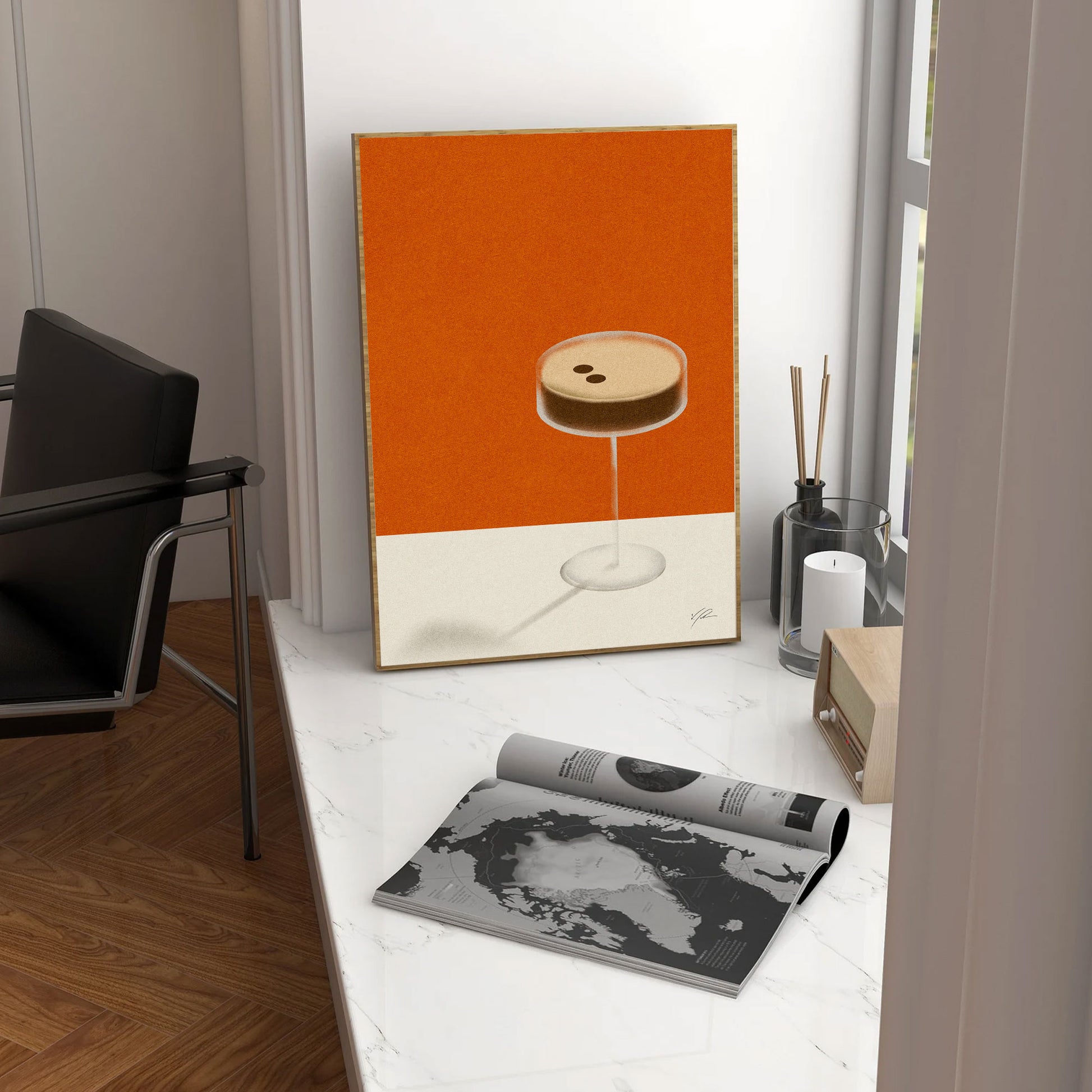 Espresso Martini - Print Arts - bar cart poster, cocktail poster, espresso martini, poster