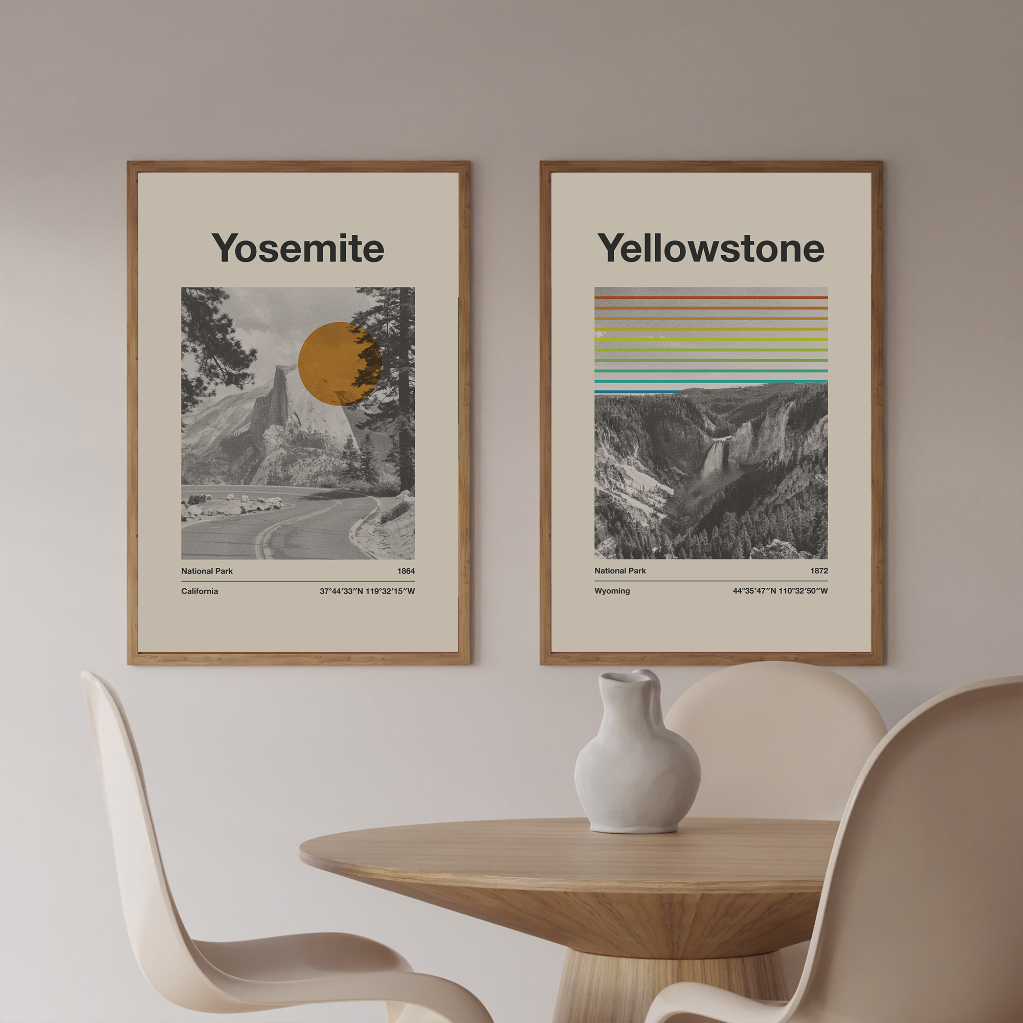 national park print, national park poster, travel poster