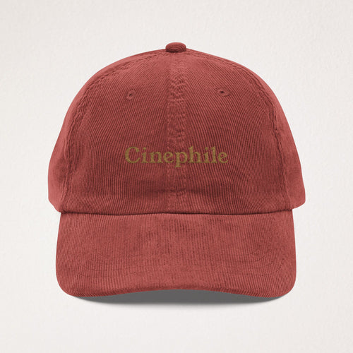 Cinephile Hat - Movie Lover Corduroy Hat