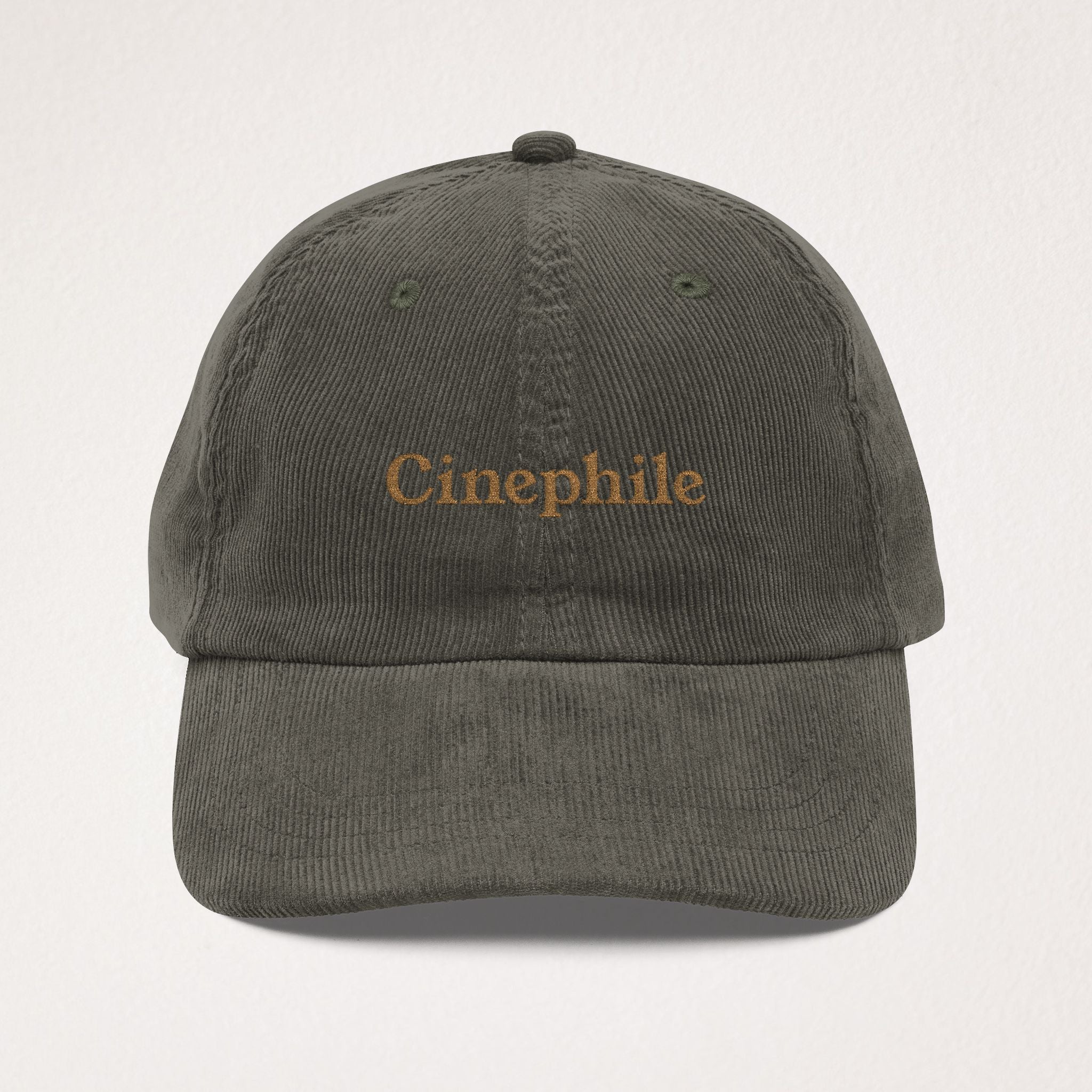 Cinephile Hat - Movie Lover Corduroy Hat