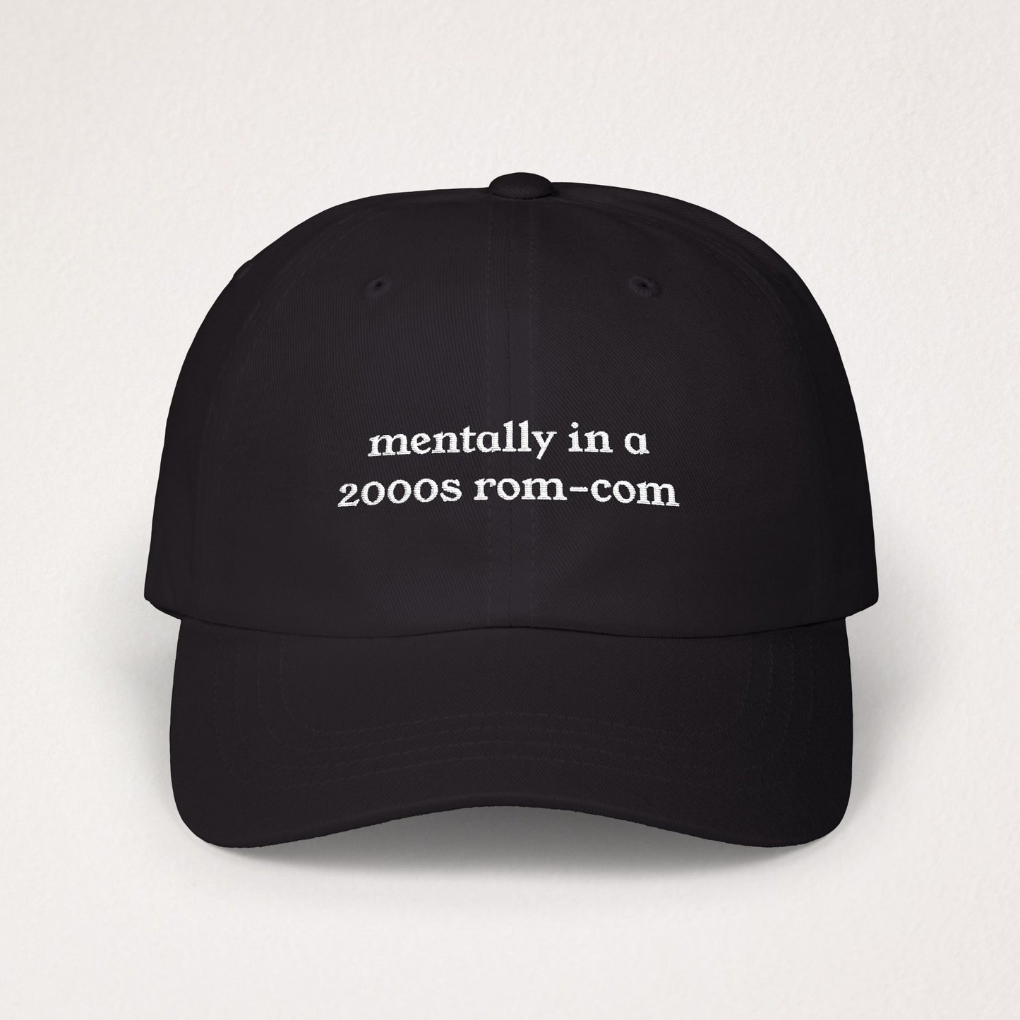 Mentally in a 2000s Rom-Com Dad Hat