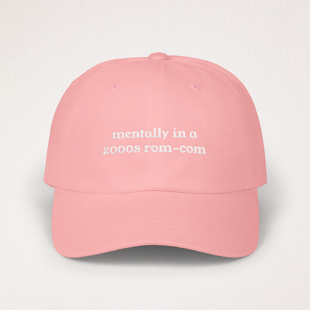 Mentally in a 2000s Rom-Com Hat - Movie Lover Corduroy Hat