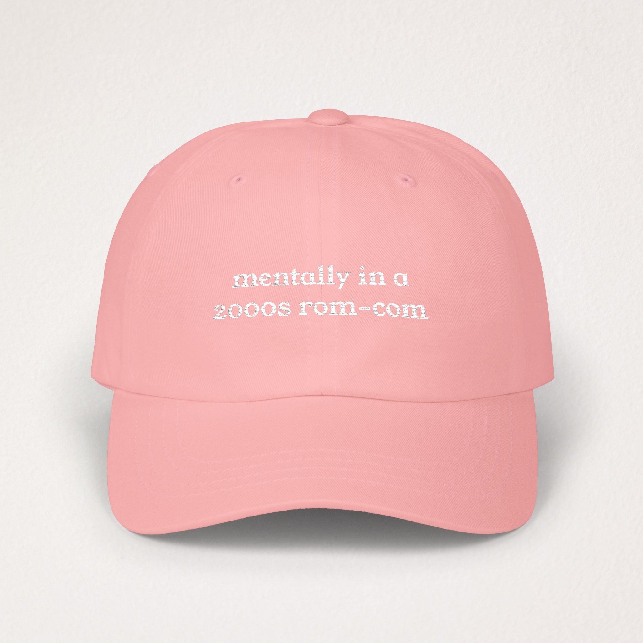 Mentally in a 2000s Rom-Com Hat - Movie Lover Corduroy Hat