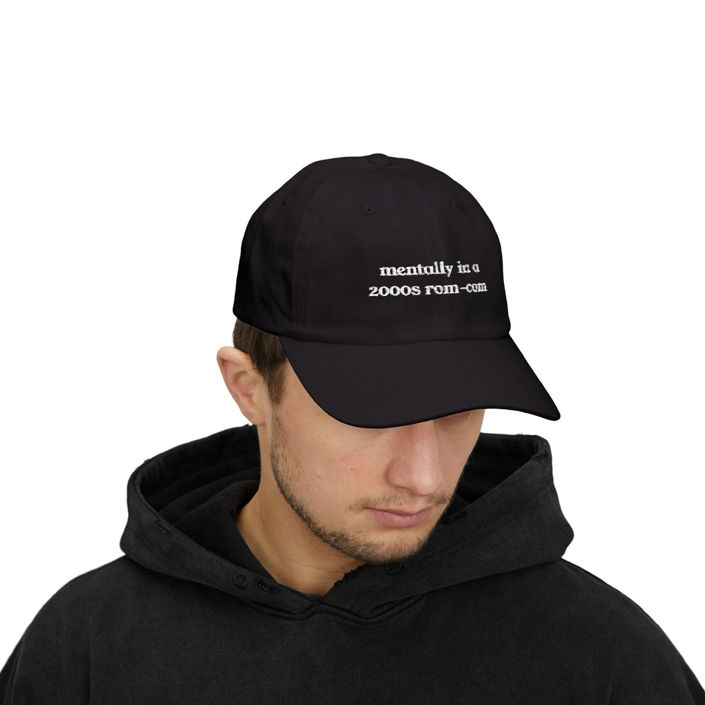 Mentally in a 2000s Rom-Com Hat - Movie Lover Corduroy Hat
