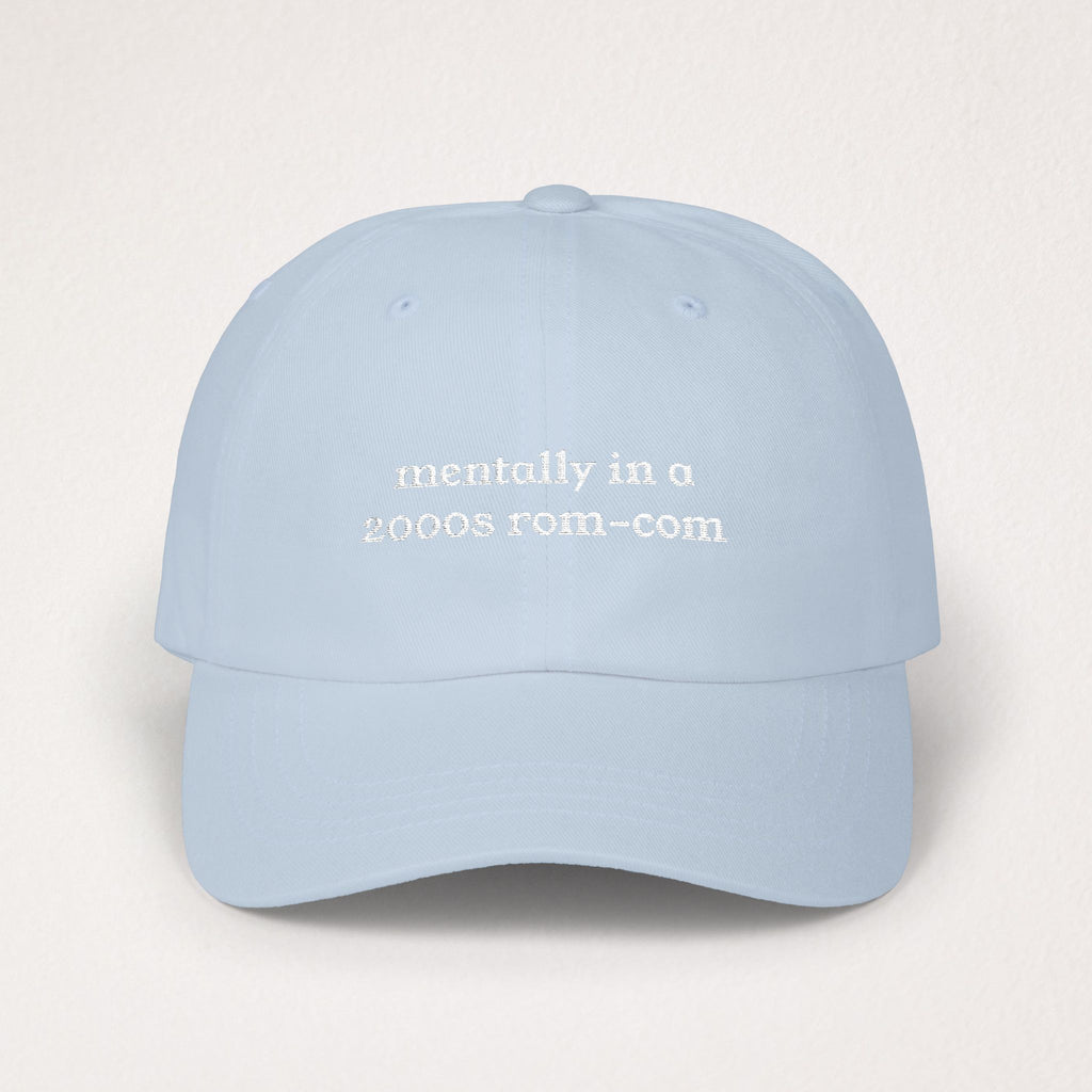 Mentally in a 2000s Rom-Com Hat - Movie Lover Corduroy Hat