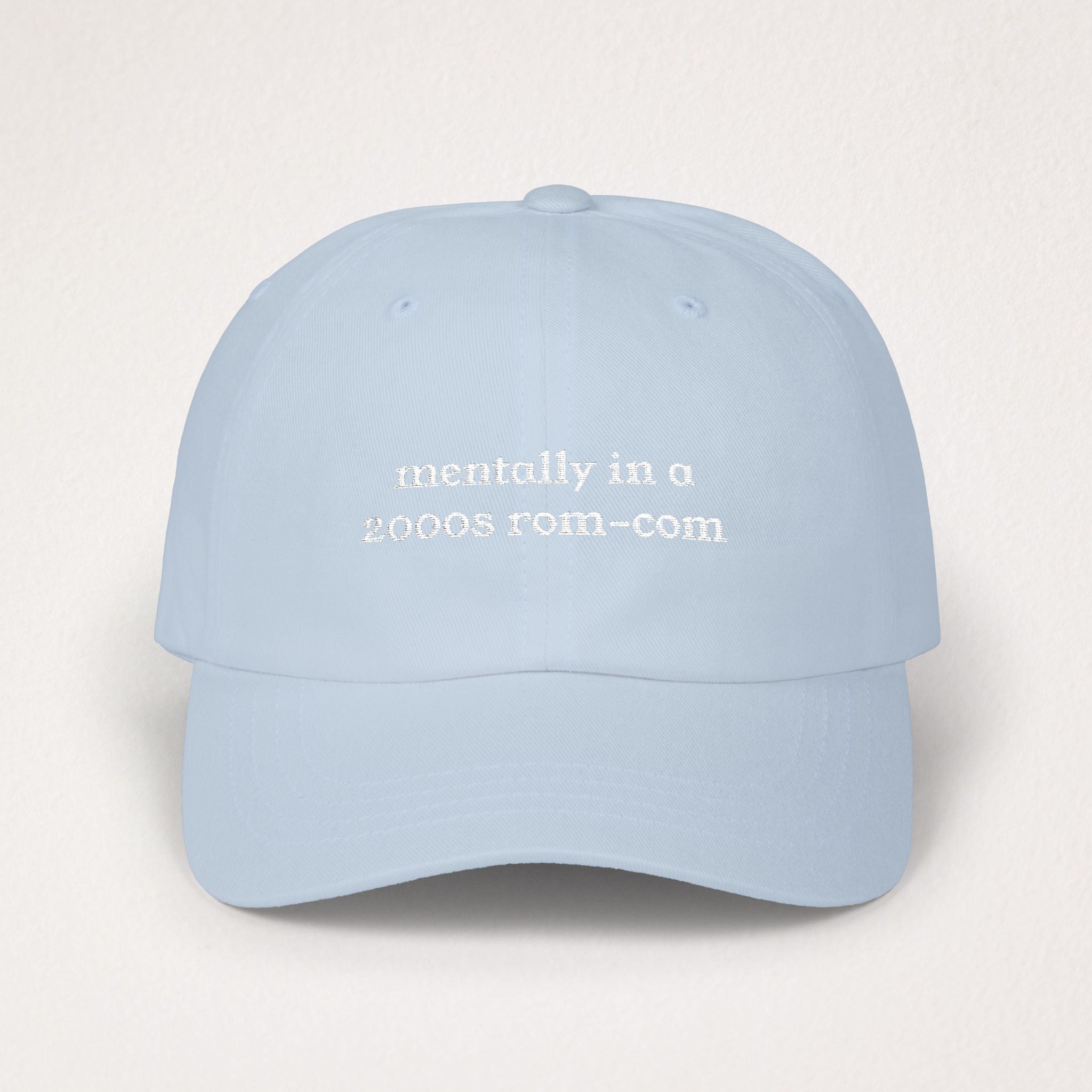 Mentally in a 2000s Rom-Com Hat - Movie Lover Corduroy Hat