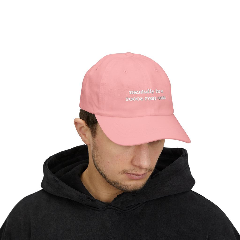 Mentally in a 2000s Rom-Com Hat - Movie Lover Corduroy Hat