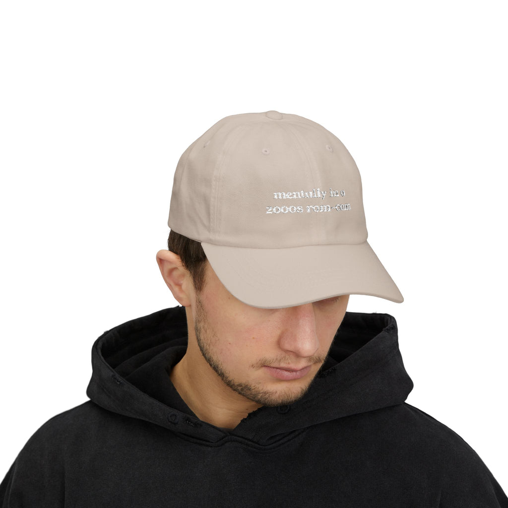 Mentally in a 2000s Rom-Com Hat - Movie Lover Corduroy Hat