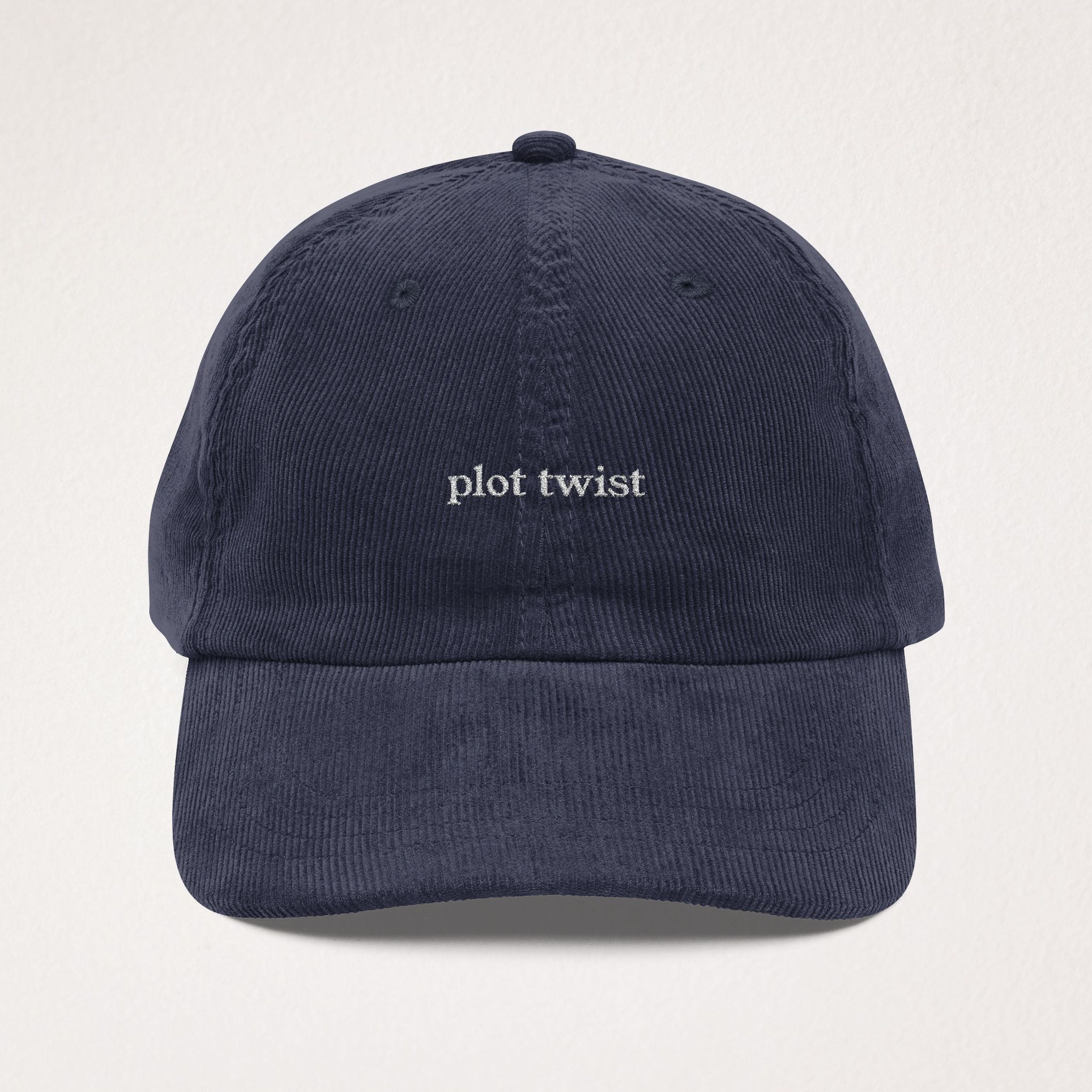 Plot Twist Hat - Movie Lover Corduroy Hat