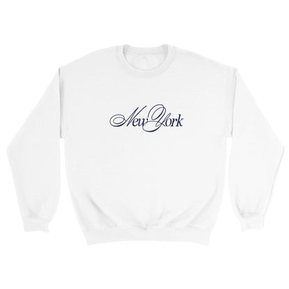New York City Embroidered Unisex Sweatshirt