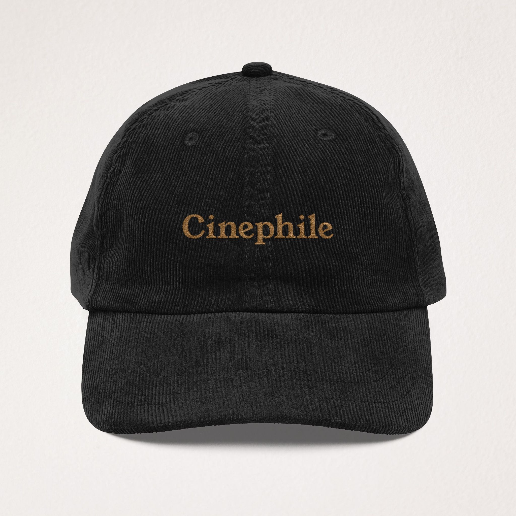 Cinephile Hat - Movie Lover Corduroy Hat