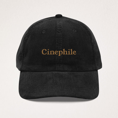 Cinephile Hat - Movie Lover Corduroy Hat