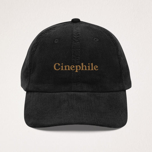Cinephile Vintage Corduroy Hat