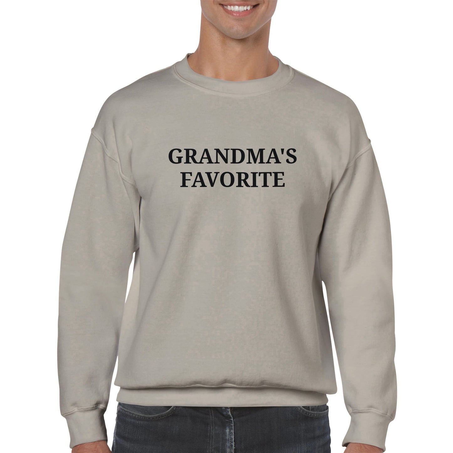 GRANDMA'S FAVORITE Unisex Crewneck Sweatshirt