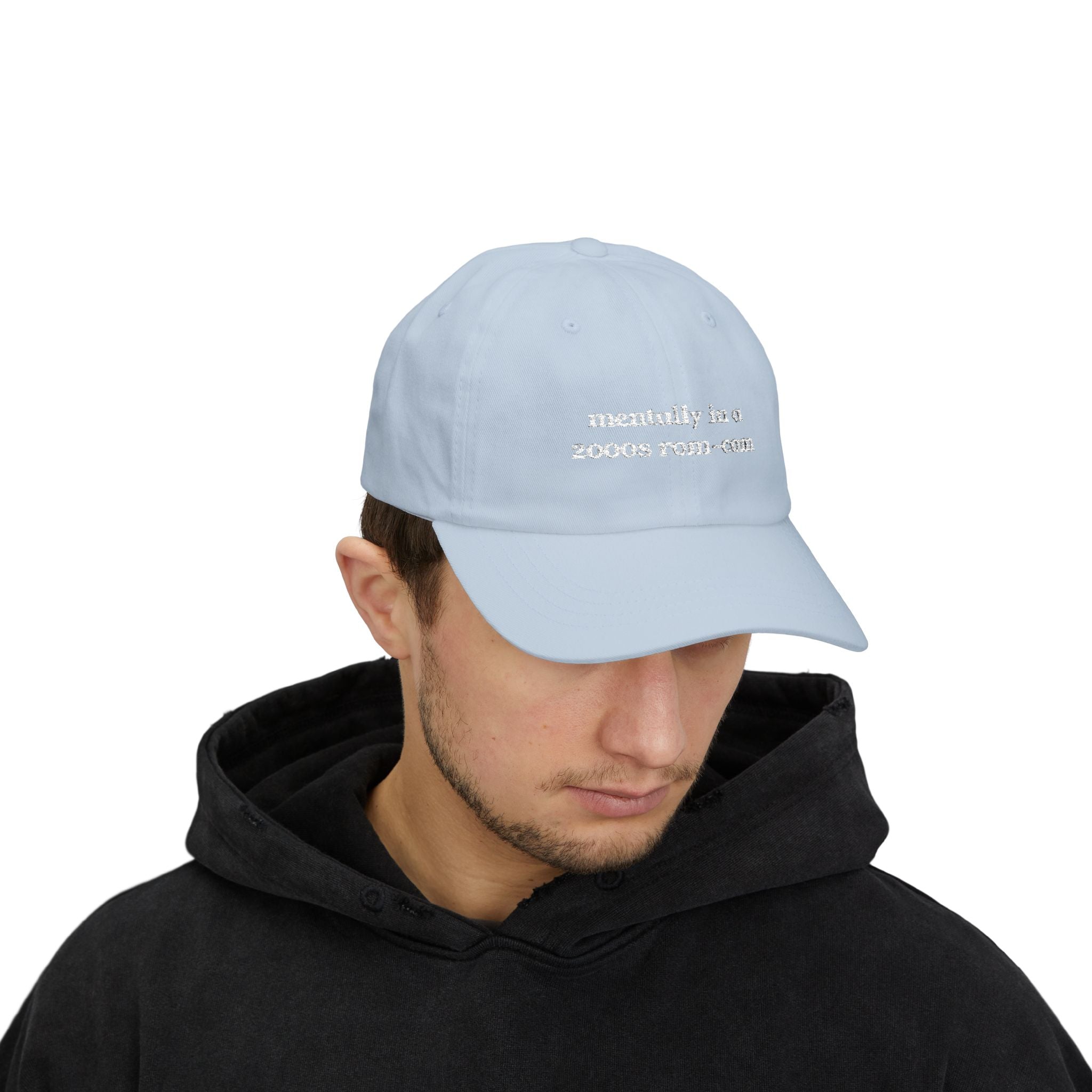 Mentally in a 2000s Rom-Com Hat - Movie Lover Corduroy Hat