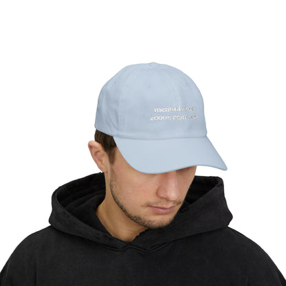 Mentally in a 2000s Rom-Com Dad Hat