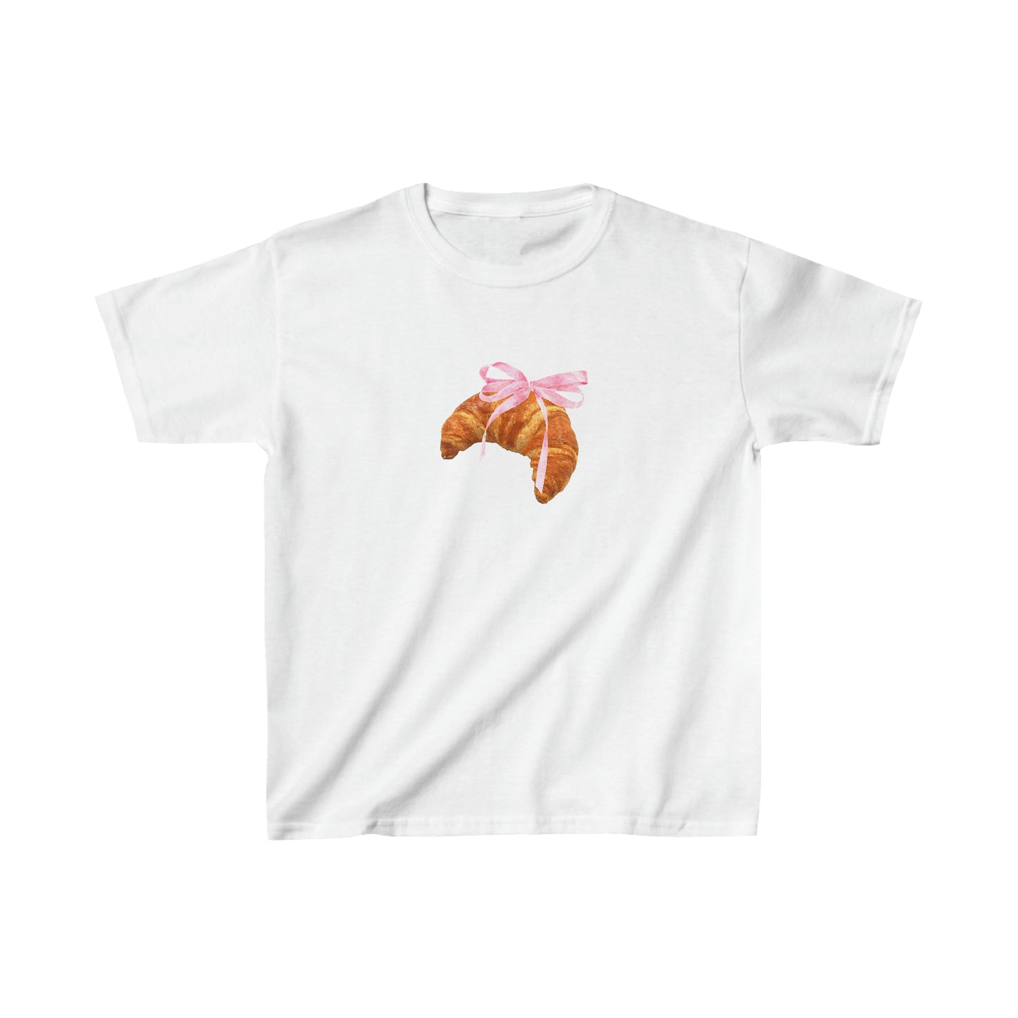 Coquette Croissant Baby Tee