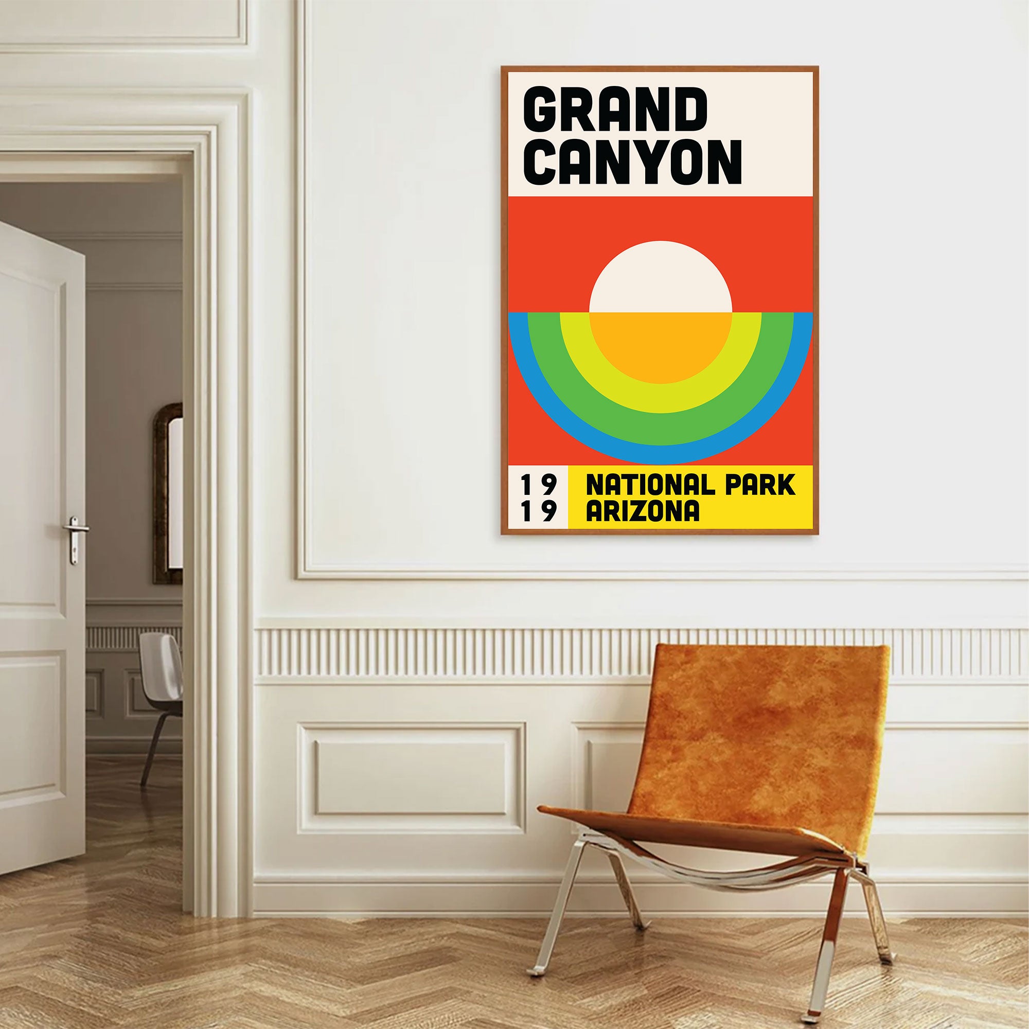 Grand Canyon National Park Poster - Vintage Travel Wall Art