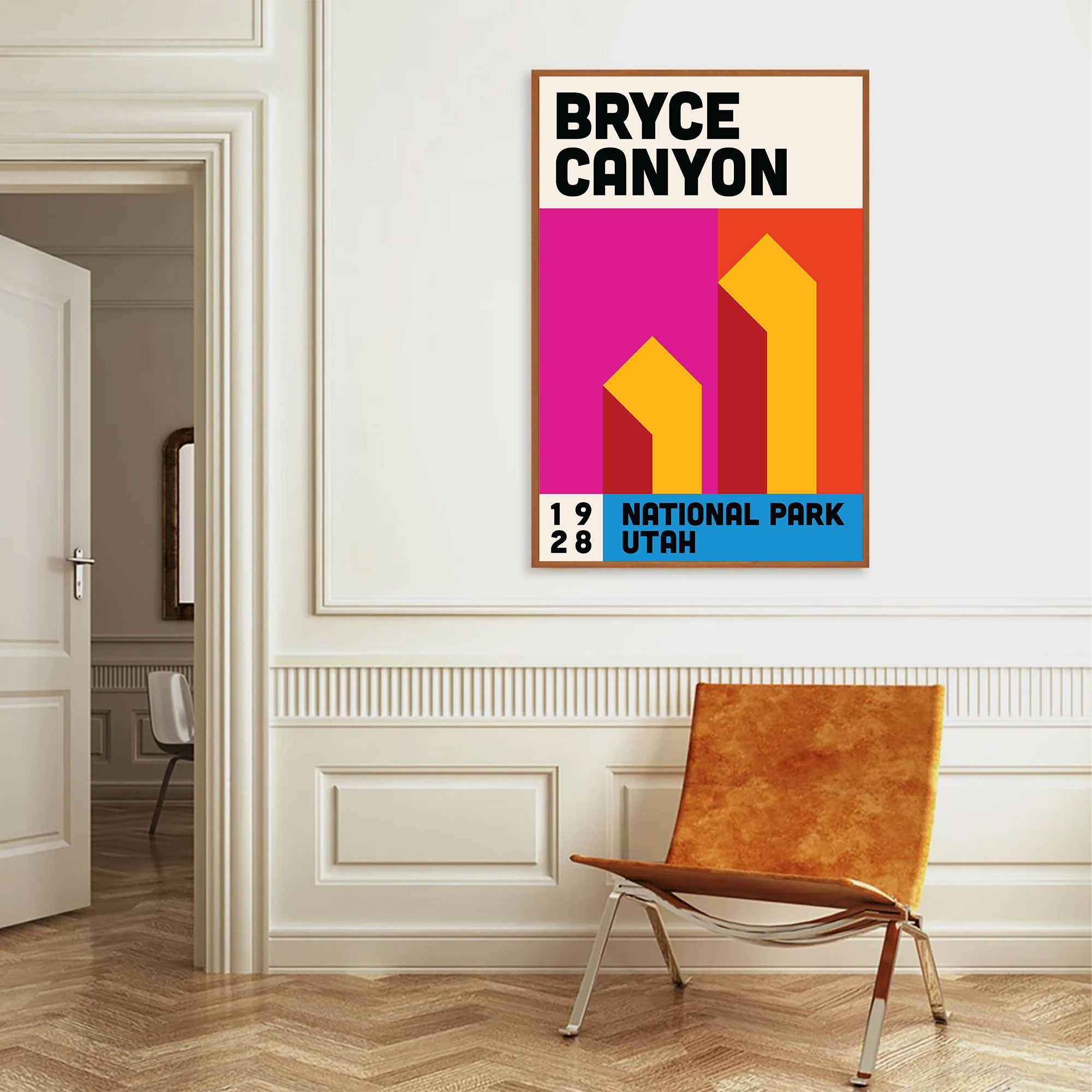 Bryce Canyon Poster - Vintage Travel Wall Art
