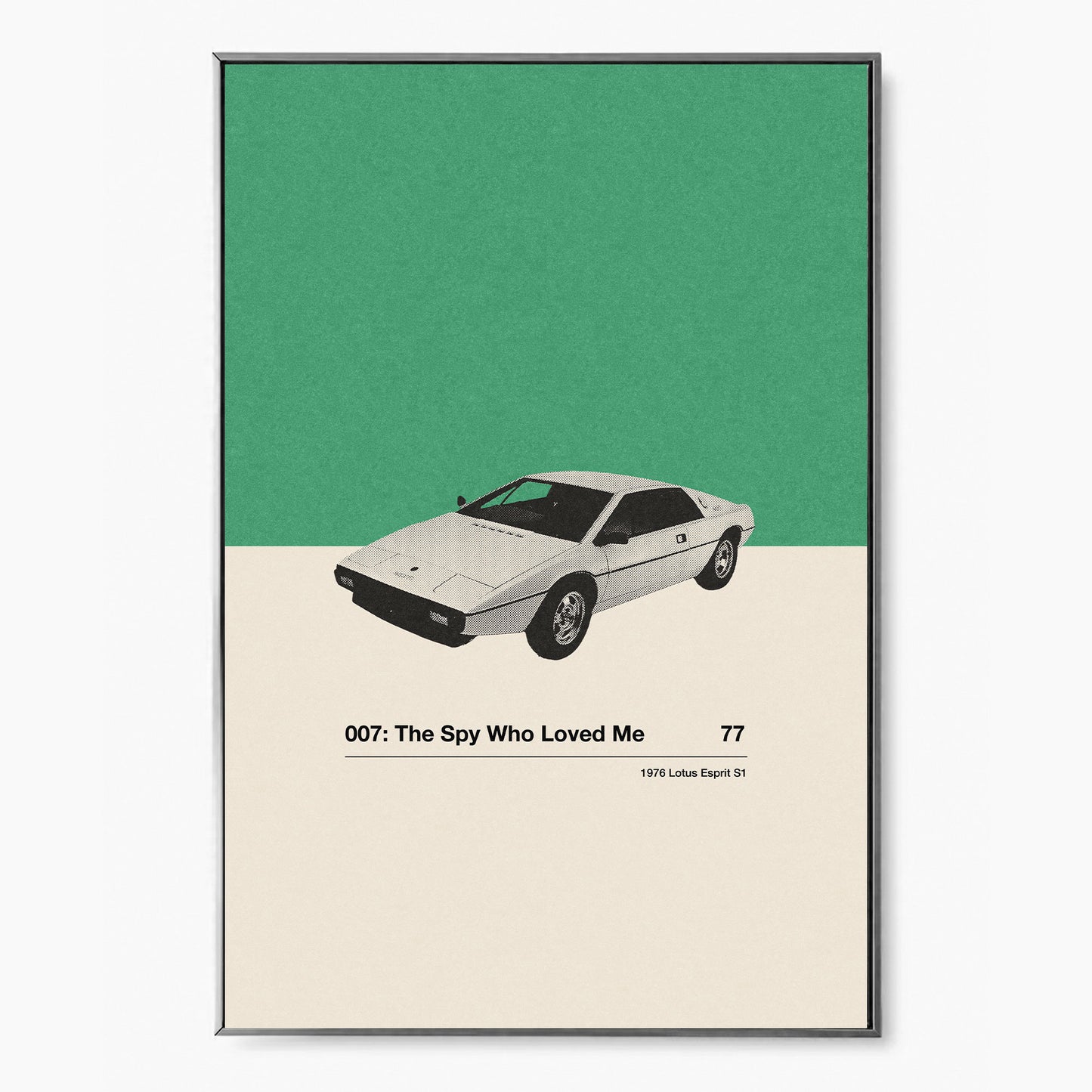 The Spy Who Loved Me Movie Car Poster