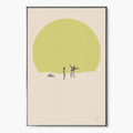 Moonrise Kingdom Inspired Movie Poster - Mid-Century Wall Art
