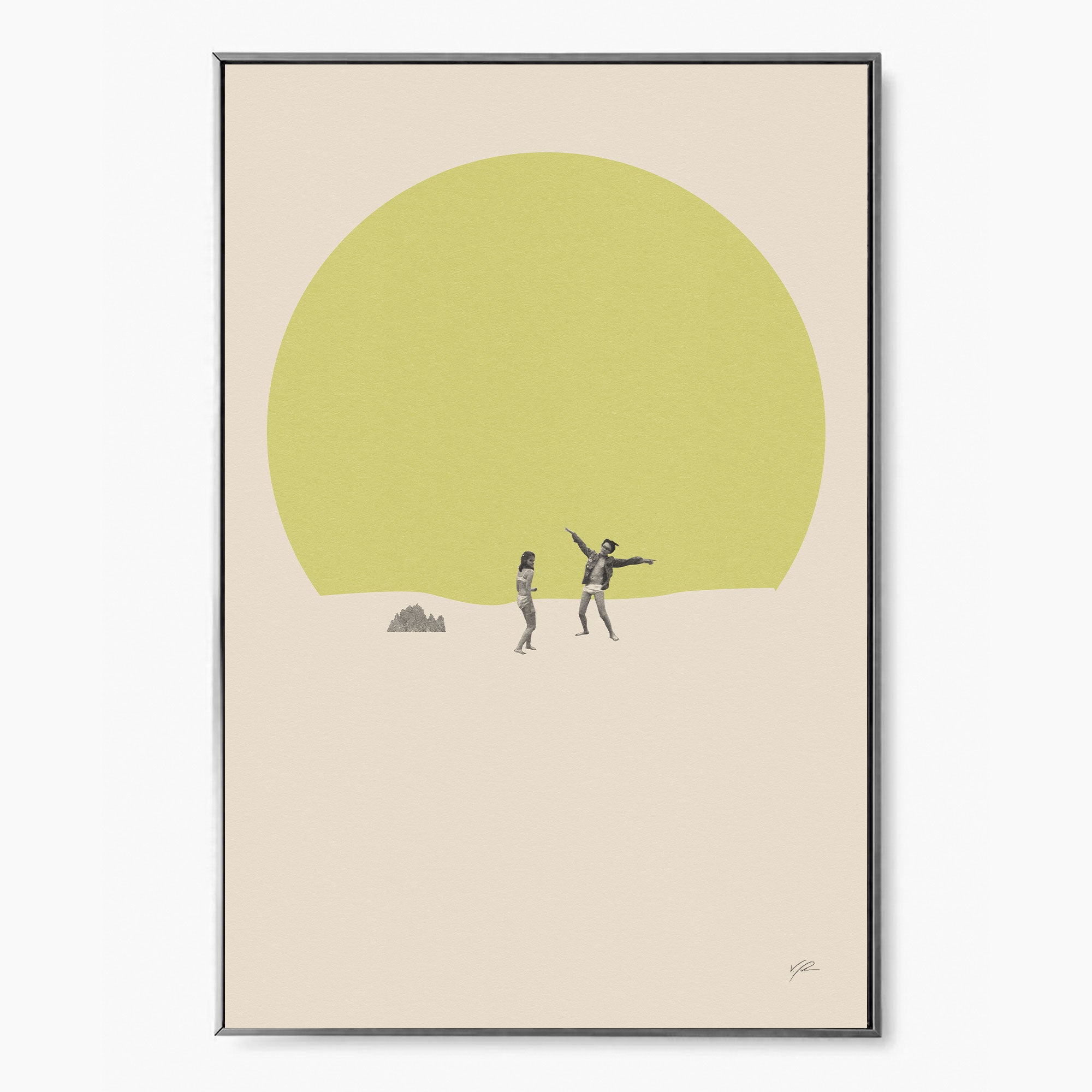 Moonrise Kingdom Inspired Movie Poster - Mid-Century Wall Art