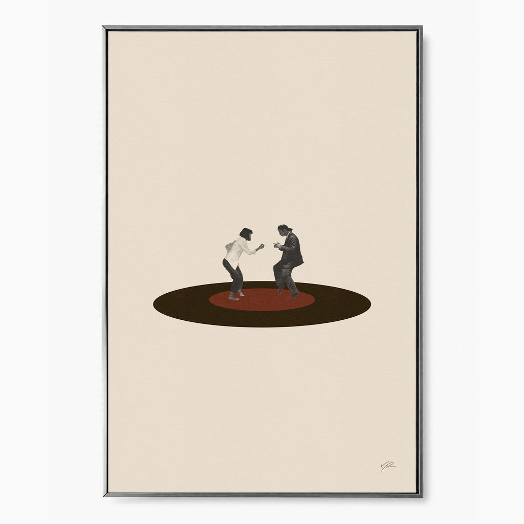 Pulp Fiction Minimalist Movie Poster Inspired Movie Poster