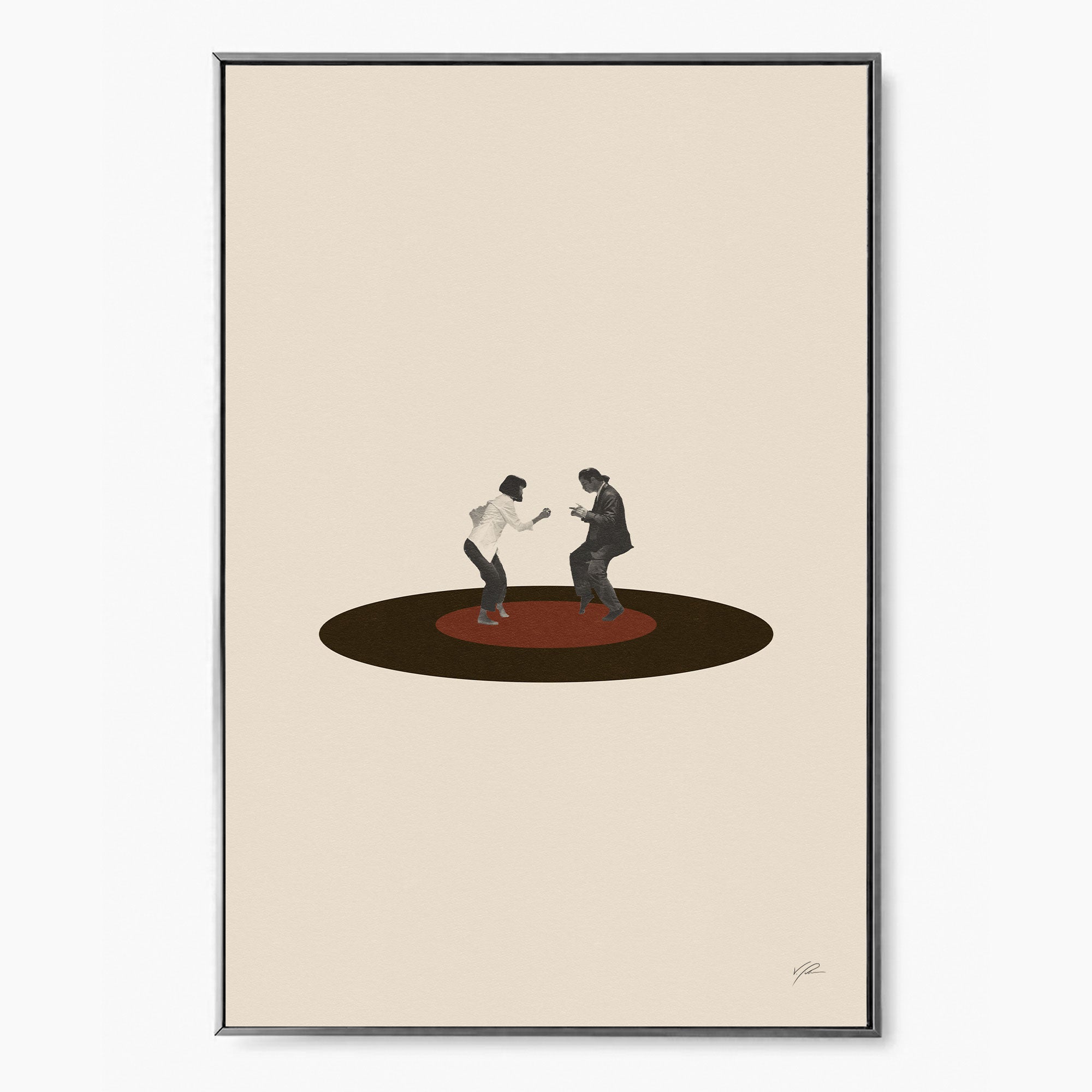 Pulp Fiction Minimalist Movie Poster Inspired Movie Poster