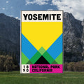 Yosemite National Park Poster - Vintage Travel Wall Art