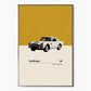 Goldfinger Car Poster | Minimalist Movie Poster