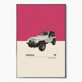 Clueless Minimalist Movie Car Poster Inspired Movie Poster