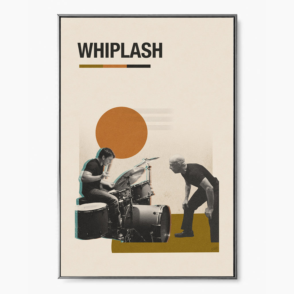 Whiplash Movie Poster Inspired Movie Poster - Mid-Century Wall Art