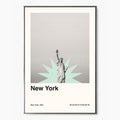 New York City Poster Inspired Movie Poster - Mid-Century Wall Art