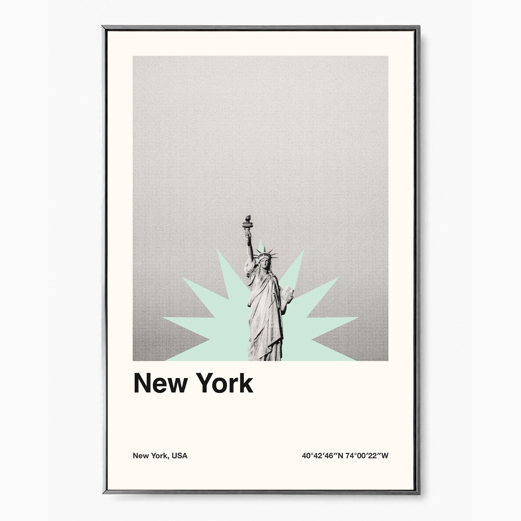 New York City Poster Inspired Movie Poster - Mid-Century Wall Art