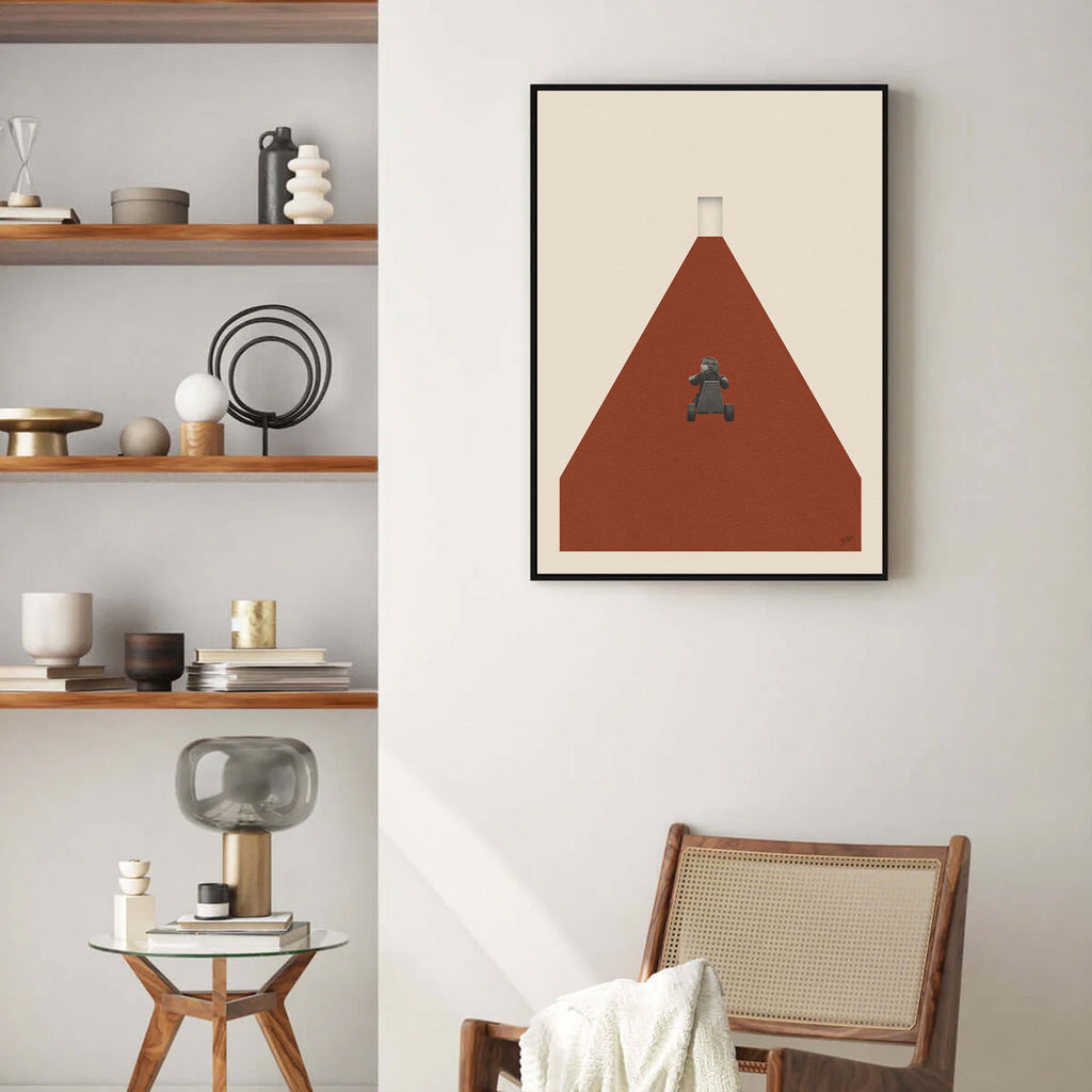The Shining Movie Poster Inspired Movie Poster - Mid-Century Wall Art