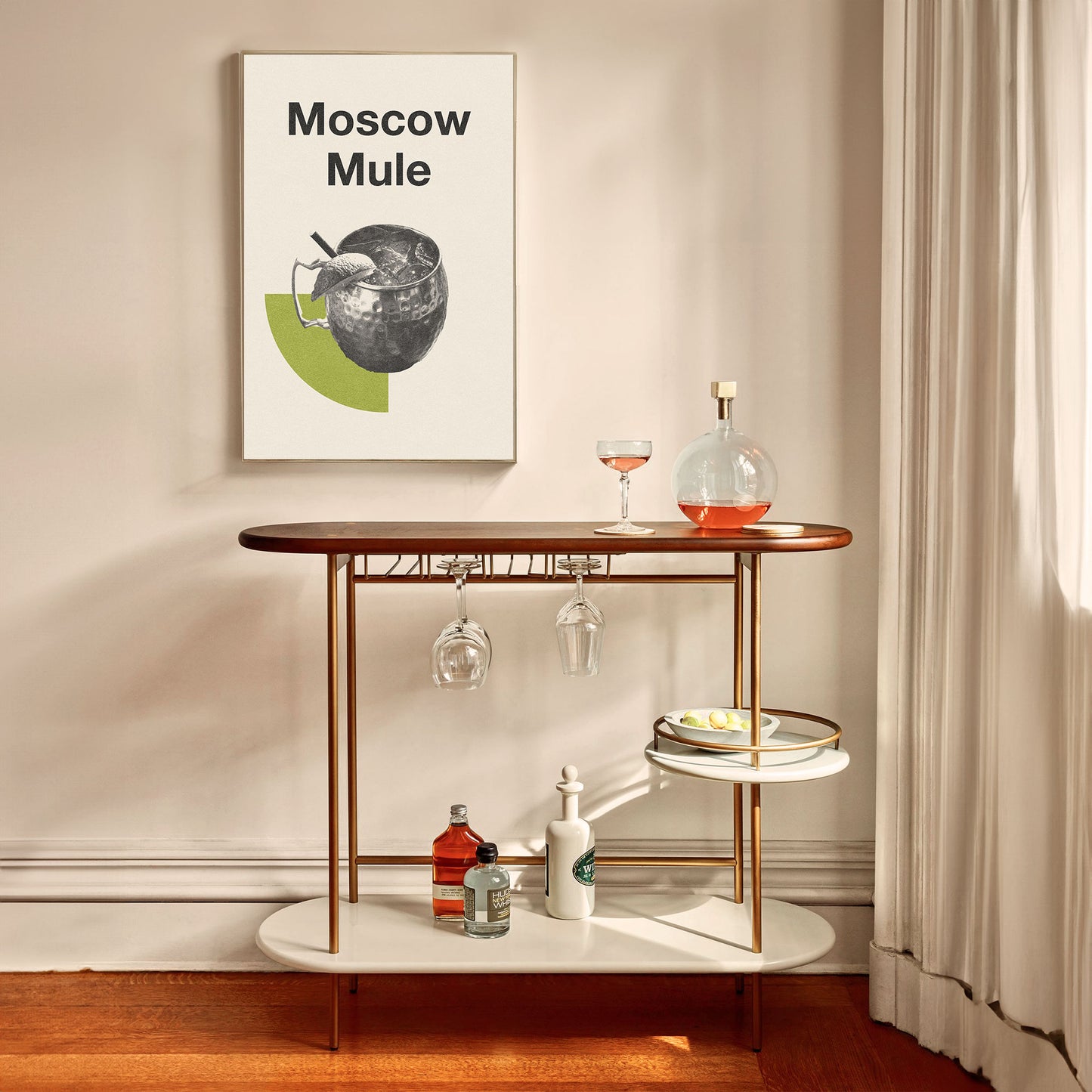 Moscow Mule Cocktails Poster